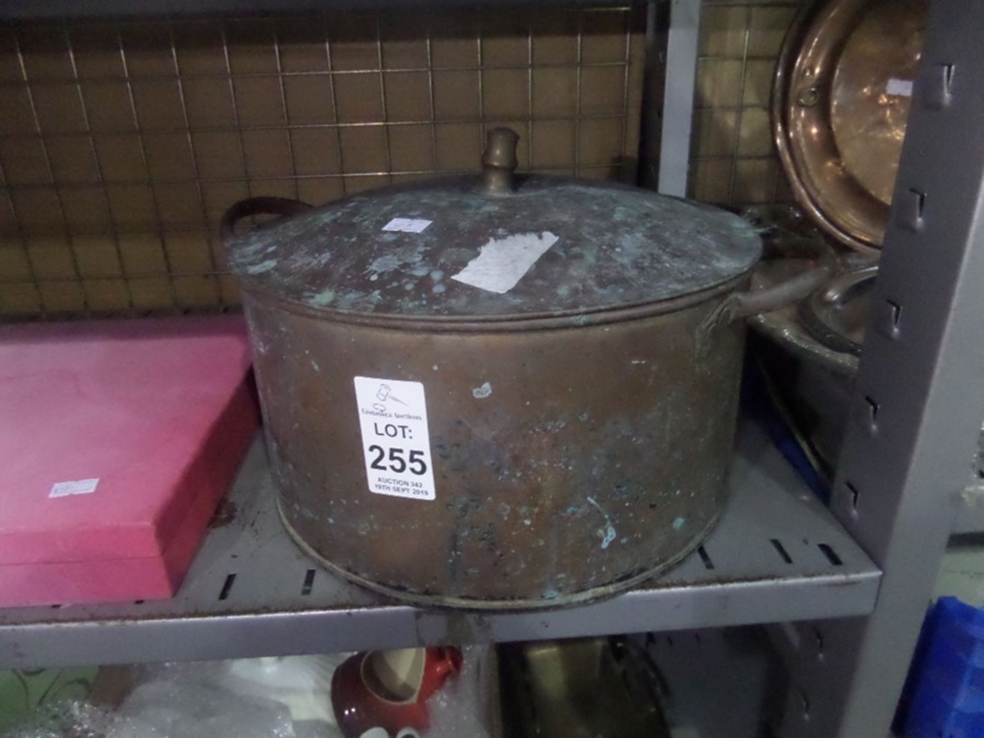 COPPER SAUCEPAN WITH LID