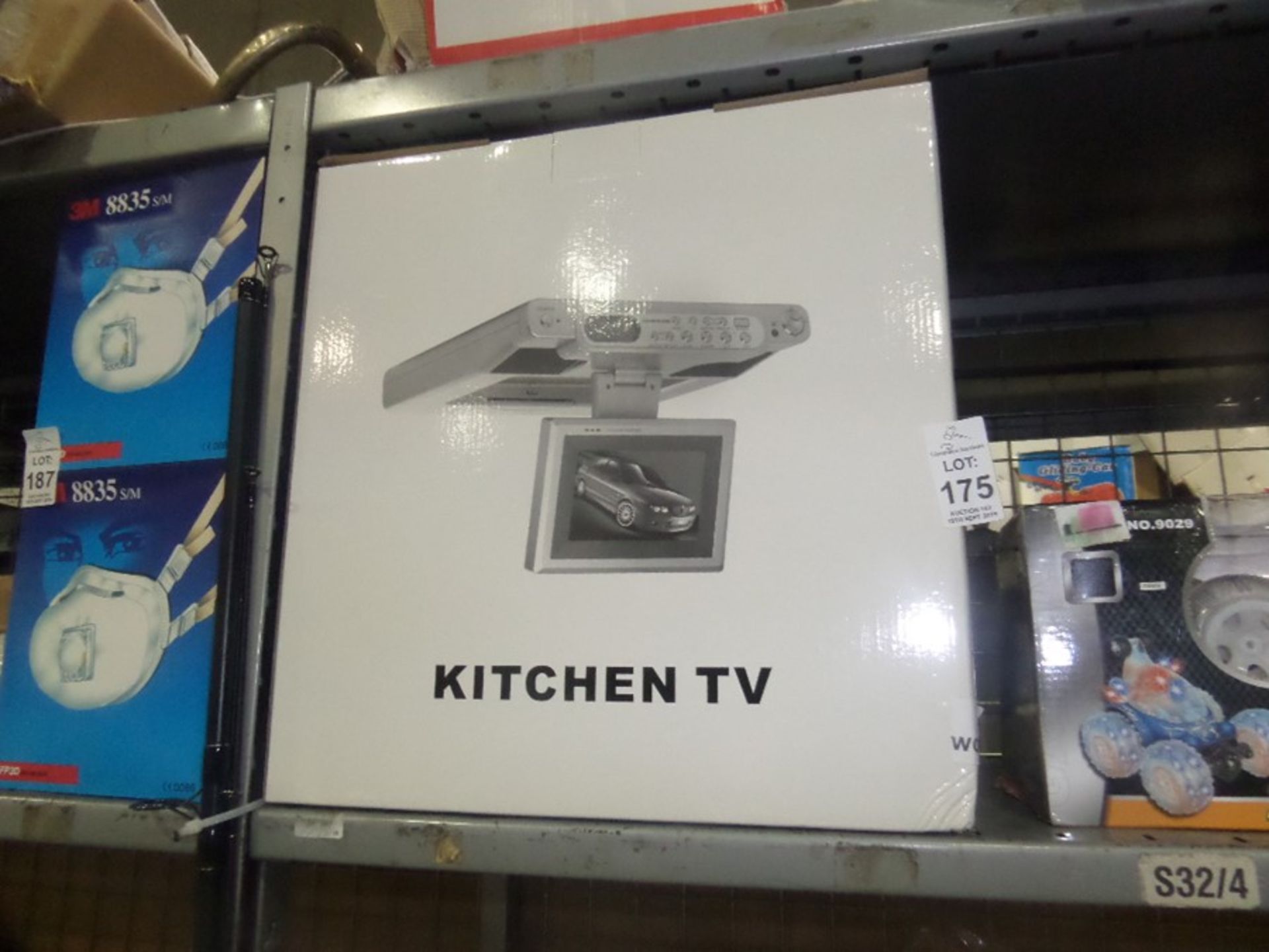 BOXED KITCHEN TV