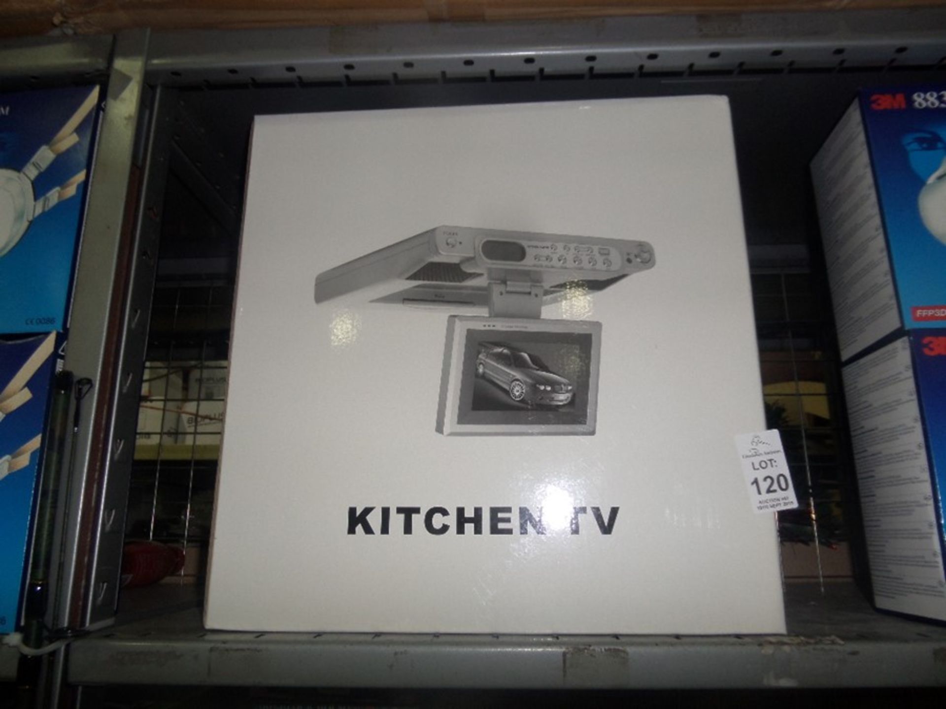 BOXED KITCHEN TV