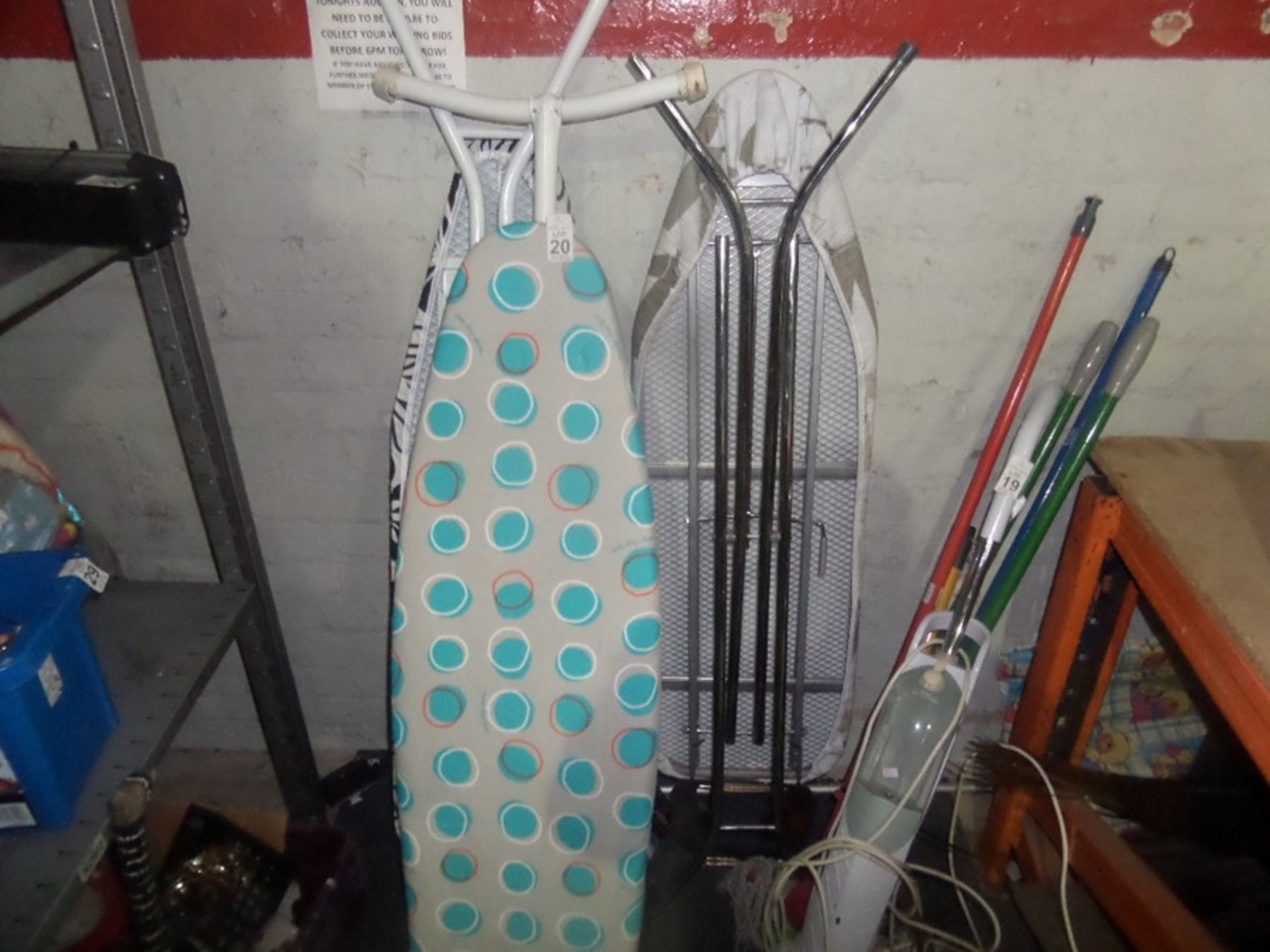 LOT OF 3 IRONING BOARDS