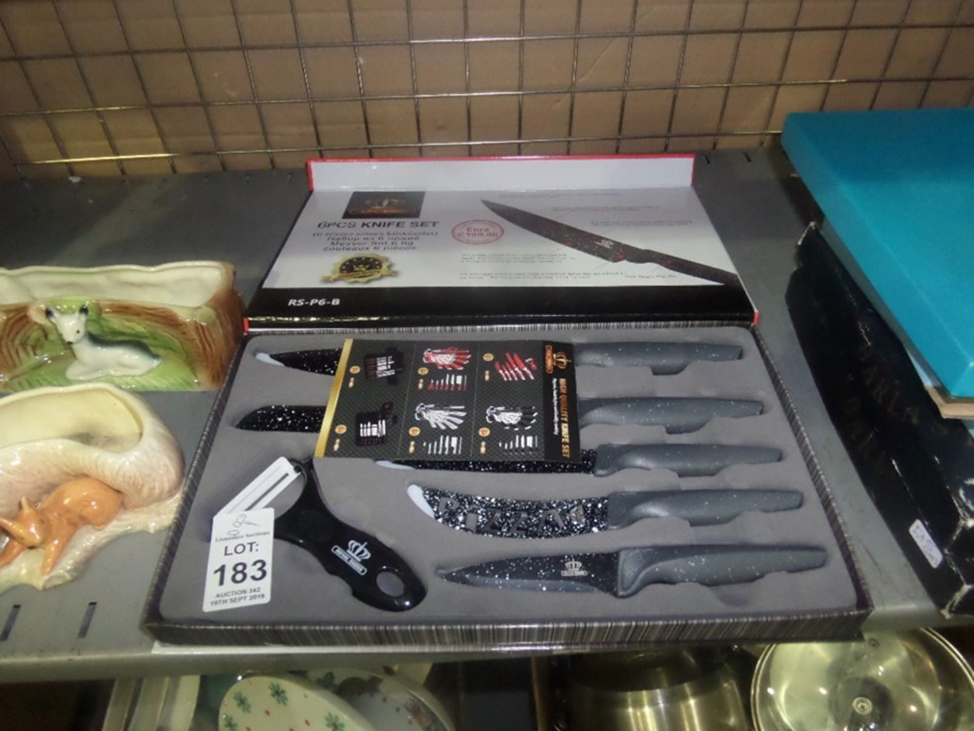 SET OF NEW KITCHEN KNIVES