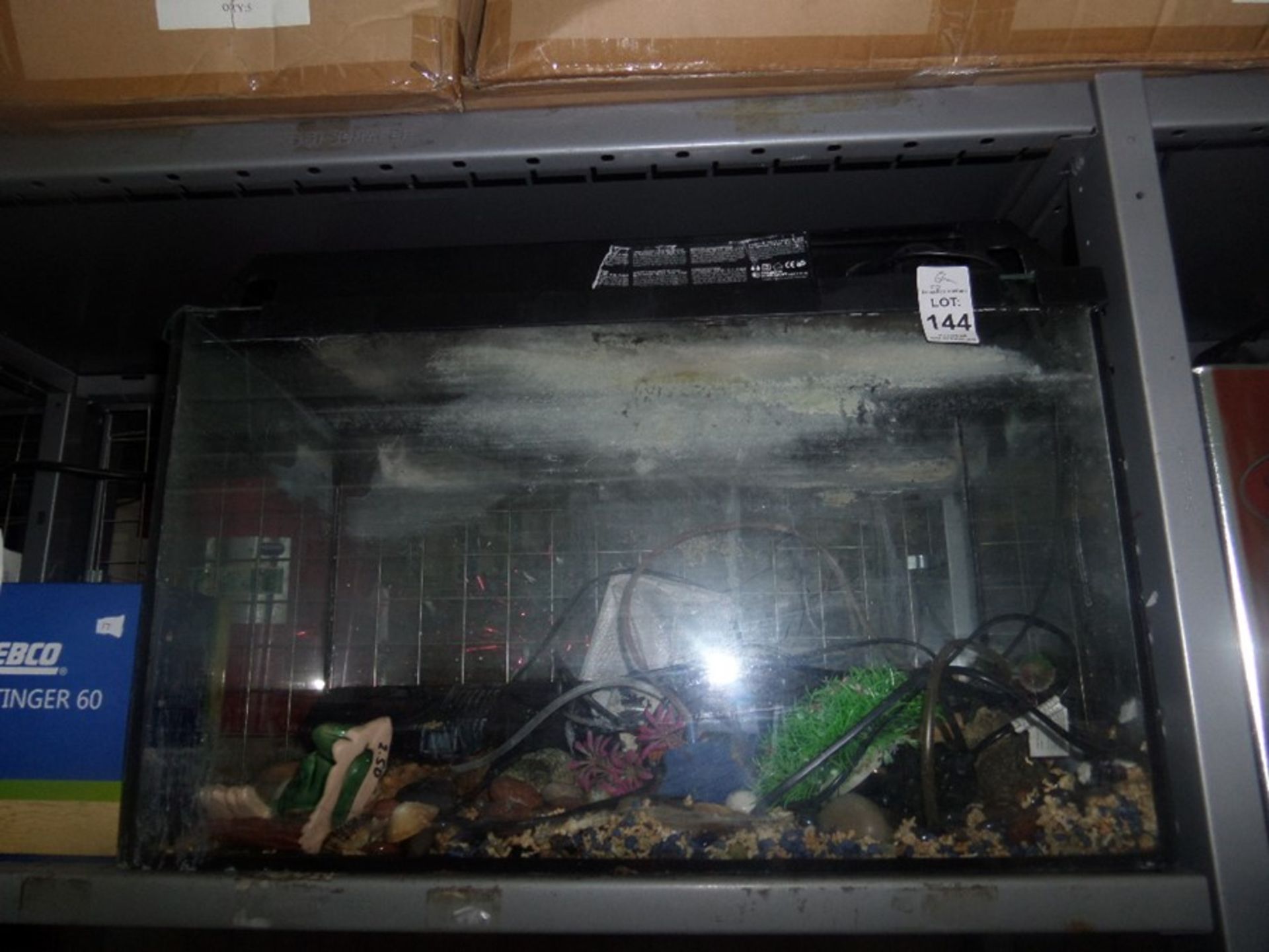 FISH TANK WITH ACCESSORIES