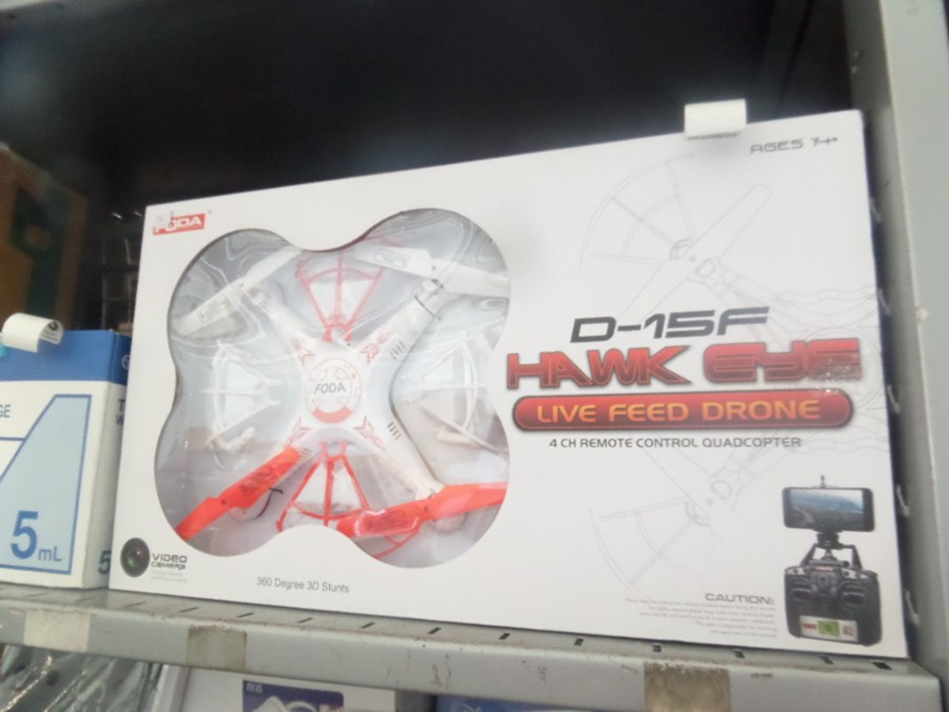 VIDEO CAMERA QUADCOPTER DRONE BOXED (WORKING)