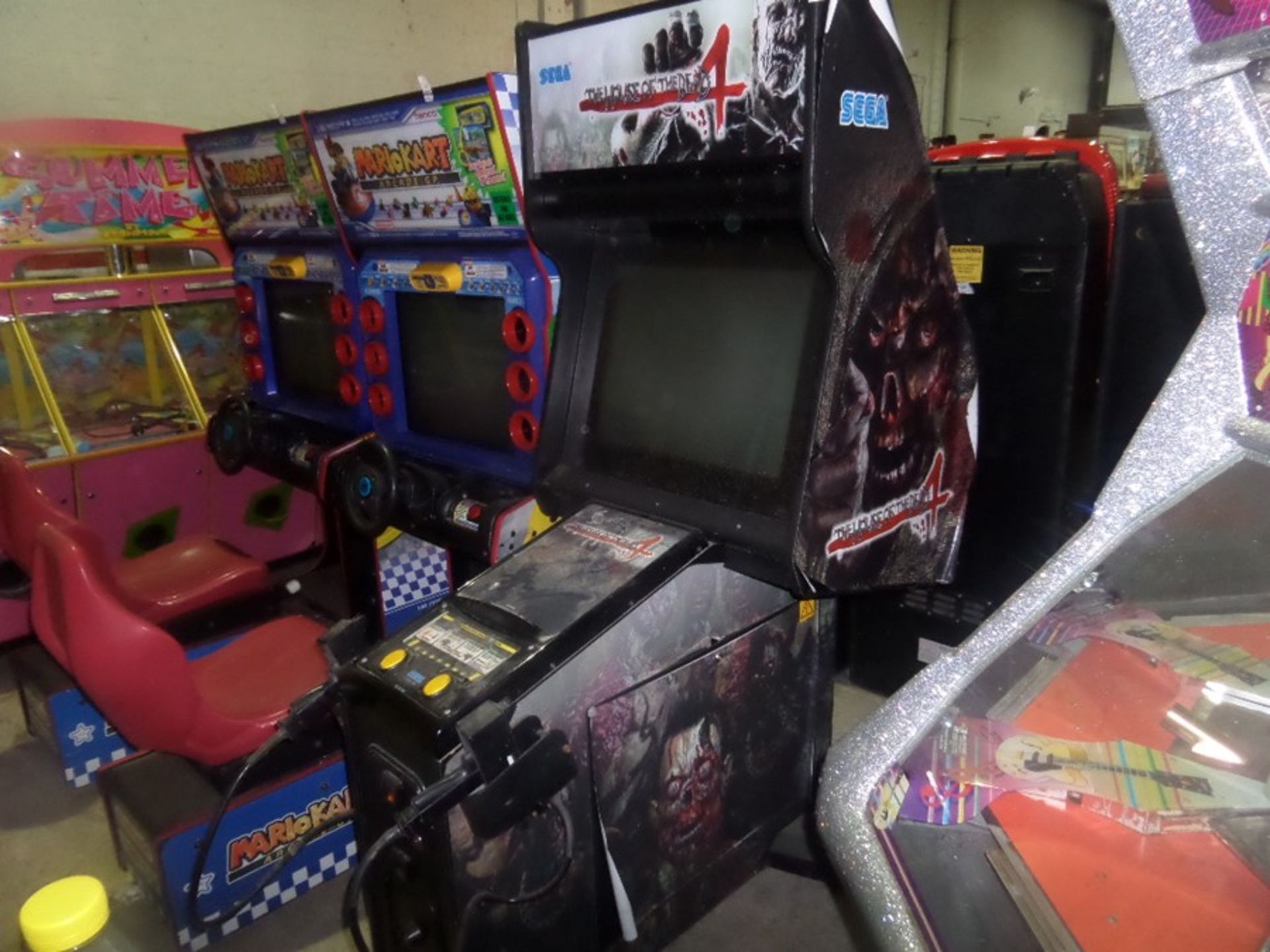 SEGA THE HOUSE OF DEAD 4 ARCADE MACHINE