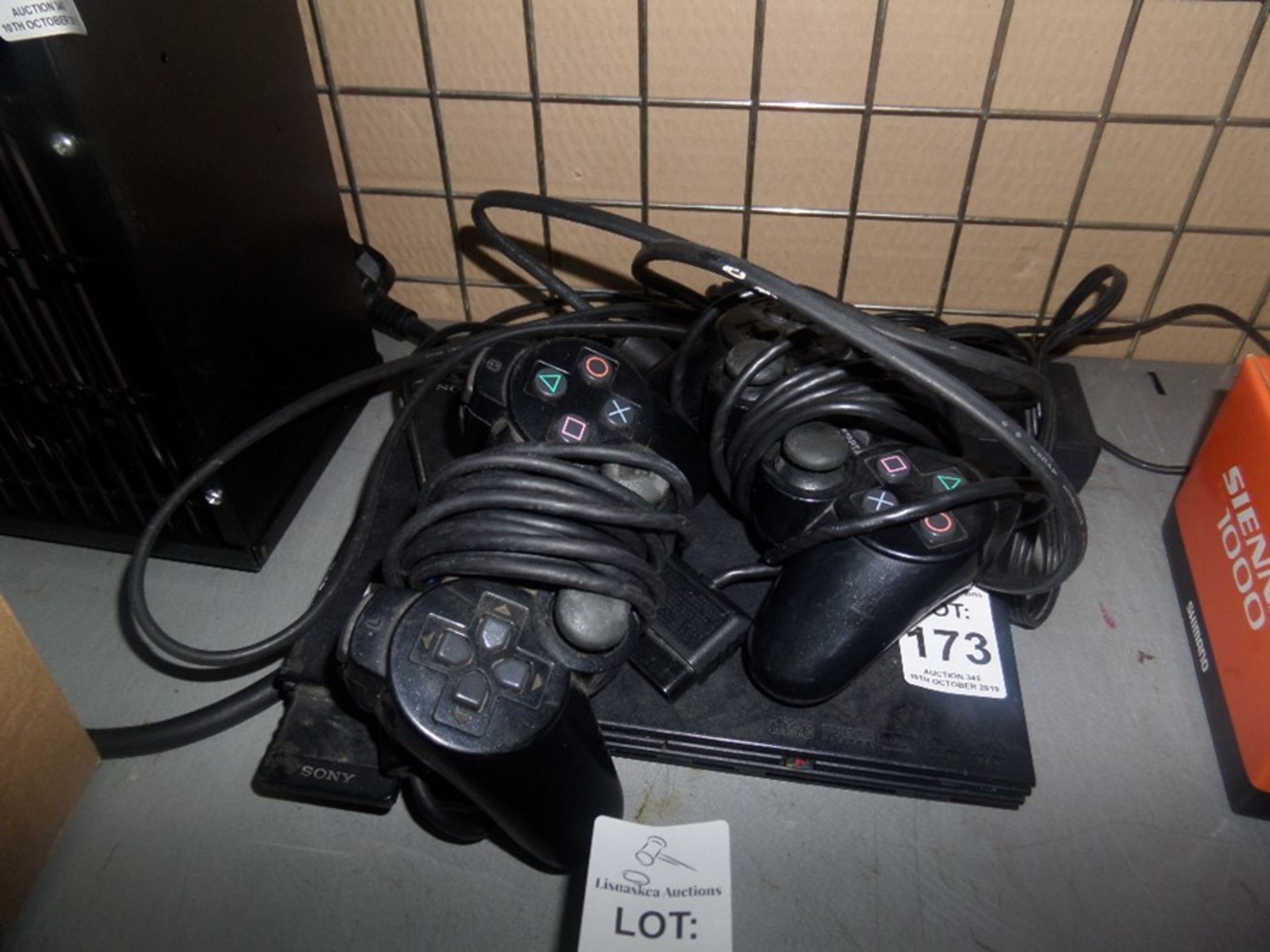 PS2 PLAYSTATION WITH CONTROLLERS
