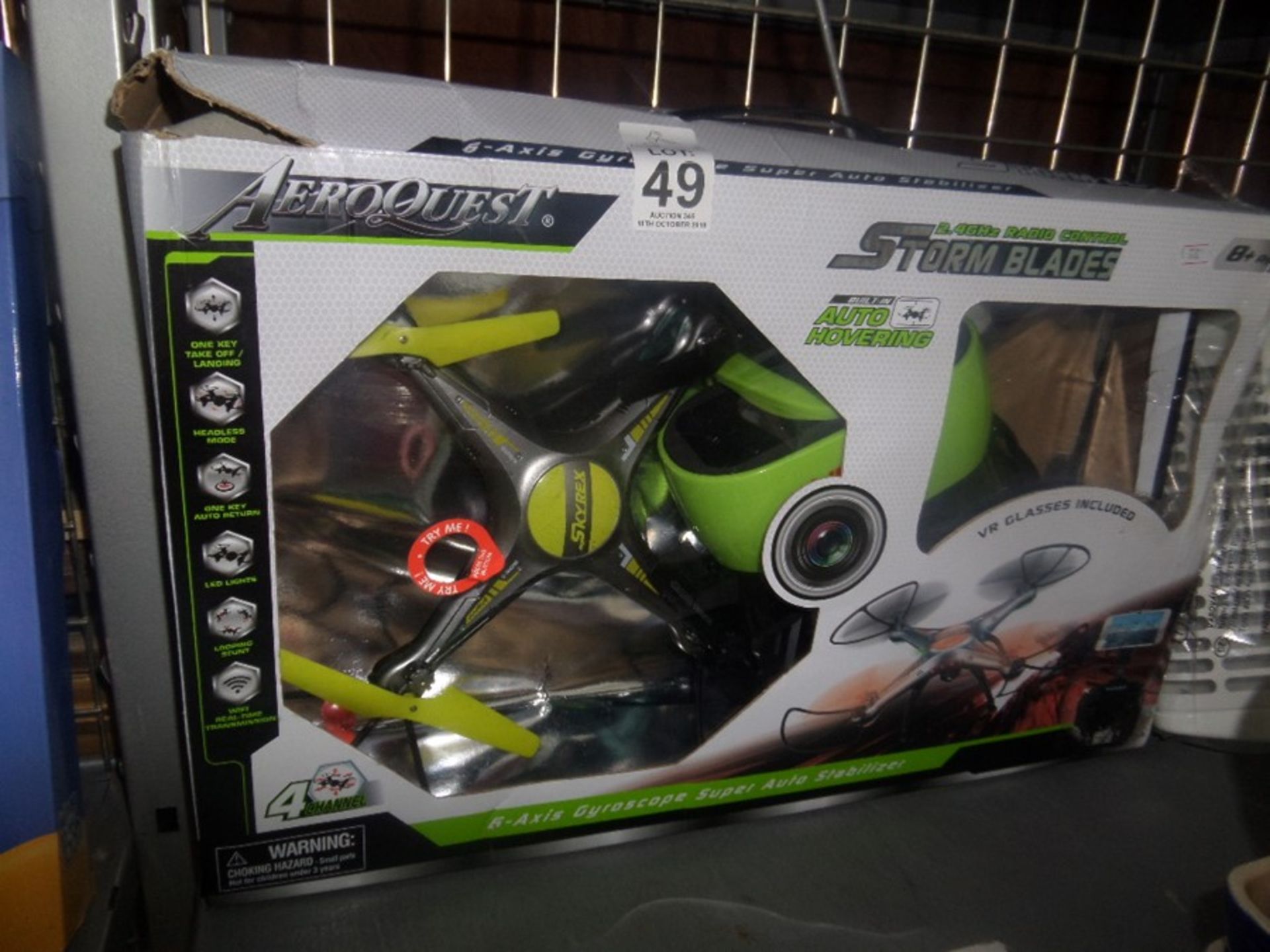 AEROQUEST RADIO CONTROLLED GYROSCOPE