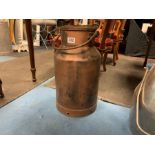 COPPER GOATS MILK CAN