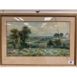 FARMING SCENE PAINTING (SIGNED BY A COLEMAN)