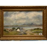 COTTAGE BY THE SEA PAINTING (SIGNED RICHARD HAWORTH)