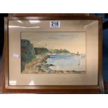 WATERCOLOUR PAINTING OF KILKEEL (SIGNED BY S. MARION MAGINNIS)