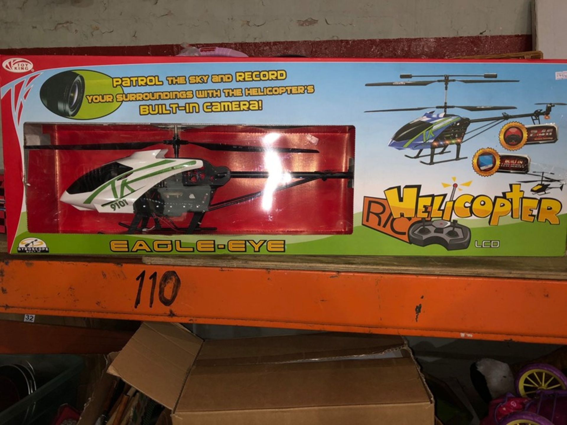 NEW BOXED REMOTE HELICOPTER WITH BUILT IN CAMERA