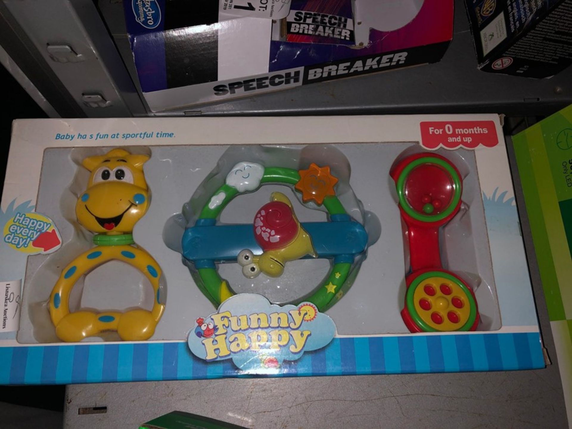 BOXED FUNNY HAPPY BABY TOYS