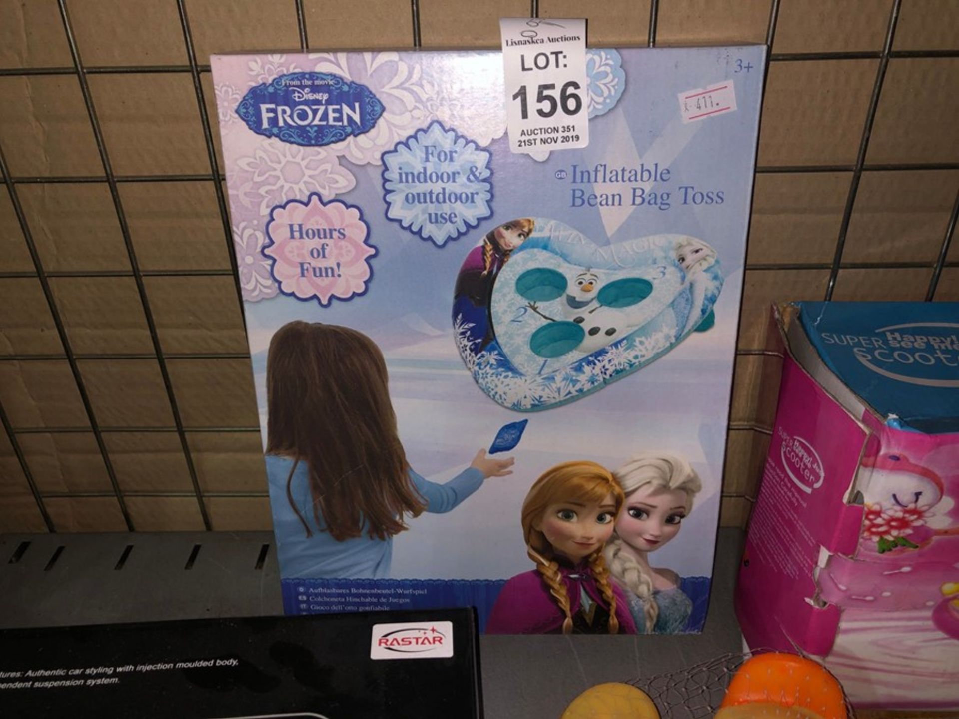FROZEN INFLATABLE BEAN BAG GAME SHOP CLEARANCE