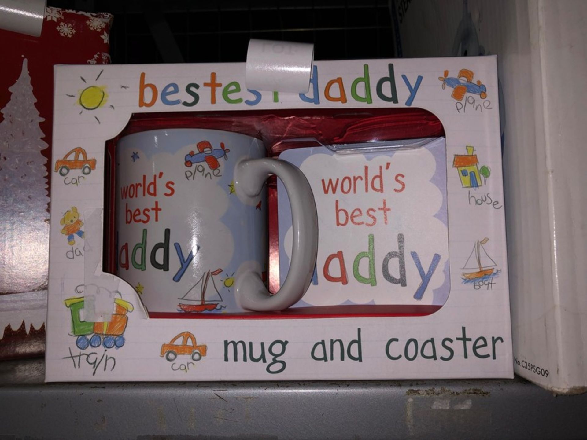 WORLDS BEST DADDY MUG SET SHOP CLEARANCE