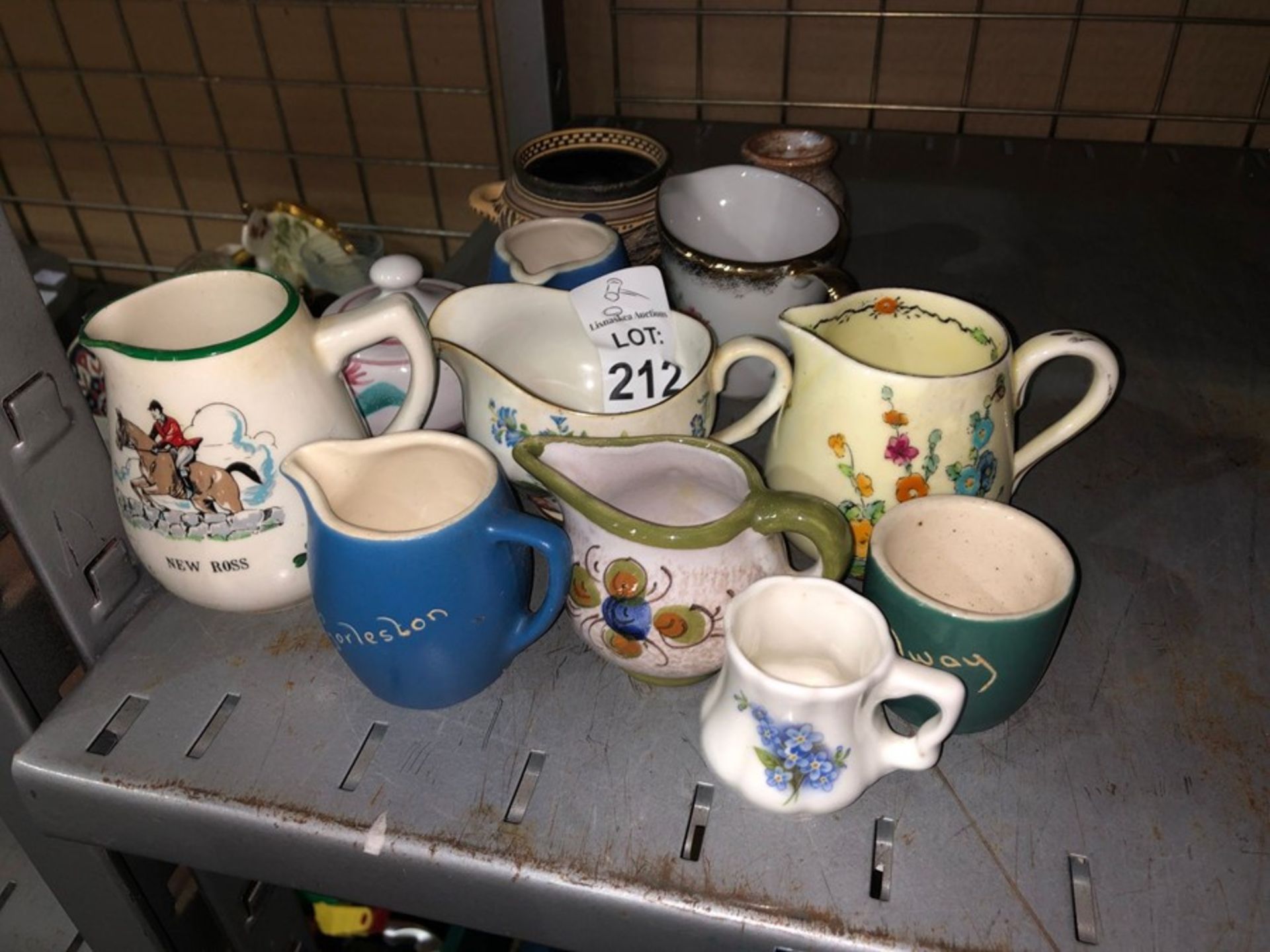 LOT OF SMALL JUGS/POTS