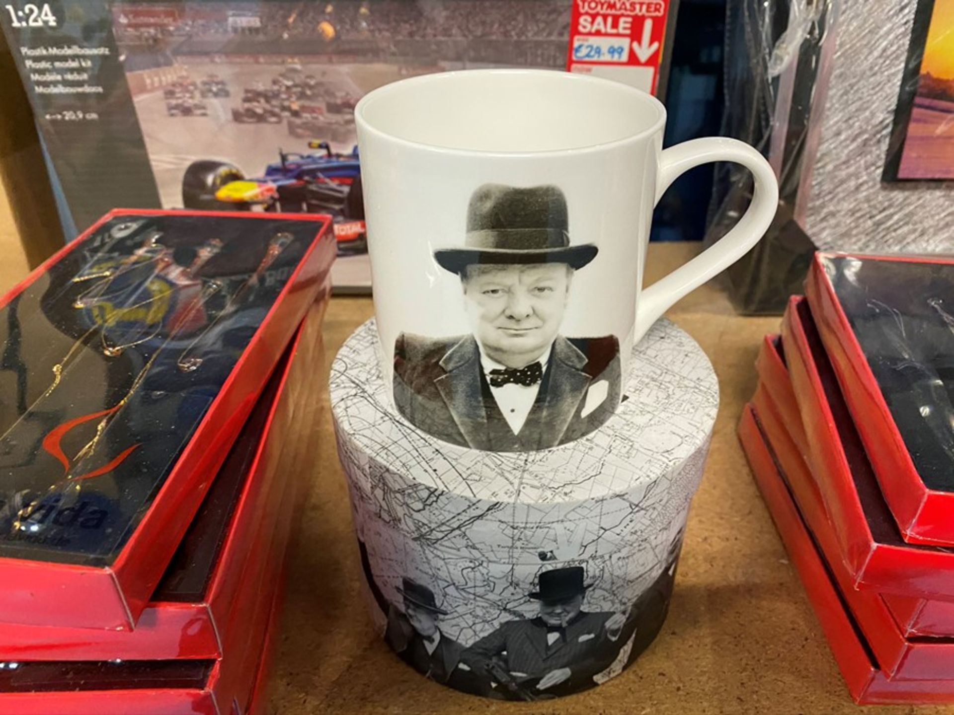 CHURCHILL MUG IN BOX (NEW AND BOXED)