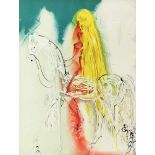 Dalí, SalvadorHorsewomencoloured lithographySigned lower right, numbered lower left: 121/25022 x