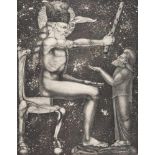 Fuchs, ErnstSamson, 1967book out of 28 sheets with etchings by Ernst Fuchs with Hebrew and German