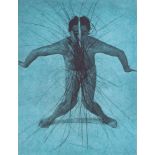 Rainer, ArnulfBody pose 1, 1971/72photo etching on zinc revised with dry point etchingHand signed