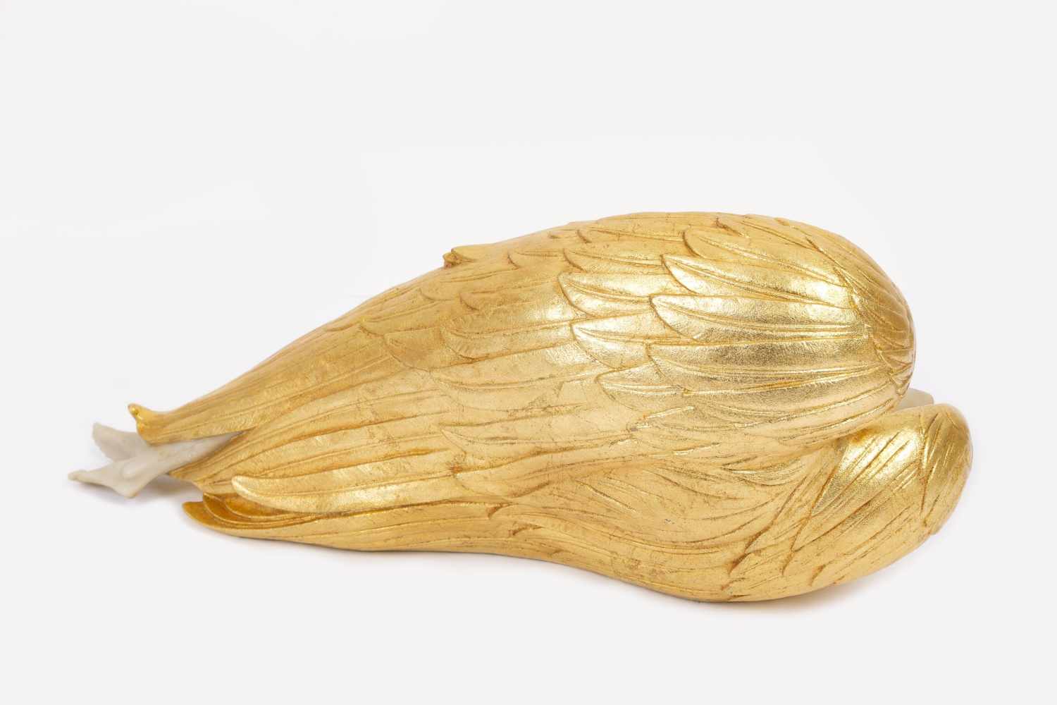 Fuchs, ErnstSleeping Angel, 2015polymeric art casting, partly gold-platedsigned and numbered: 22/ - Image 6 of 7