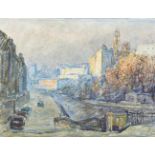 Zerritsch, Fritz IICityscape, 1959Oil on plate (laminated on a plate)Signed and dated lower