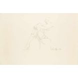 Kornberger, AlfredFemale sitting nude, 1983Pencil on paperLower right signed and dated17,7 x 24,