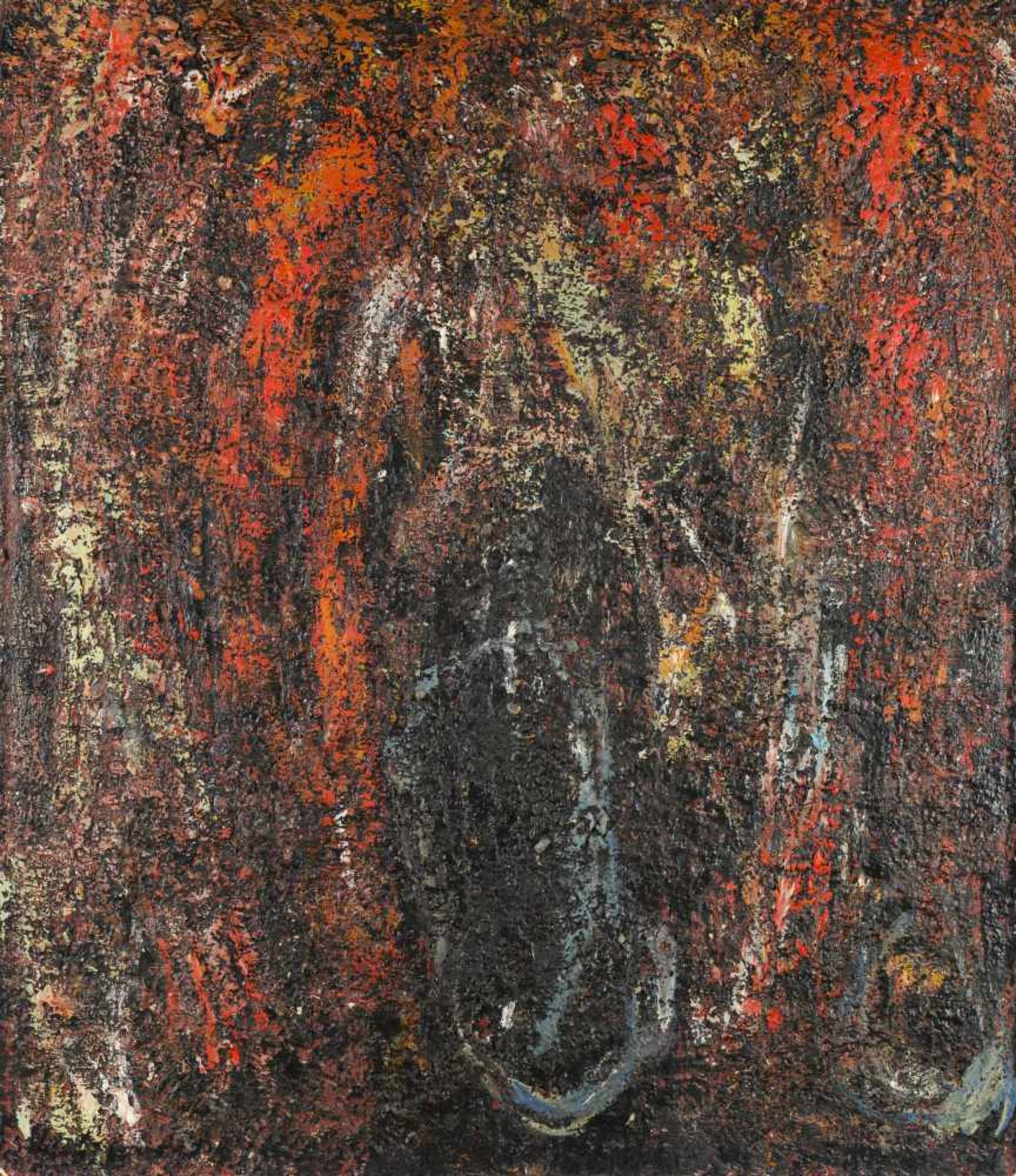 Gangl, HaraldUntitled, 1992Oil on canvasVerso signed and dated41,3 x 35,4Gangl, HaraldOhne Titel,