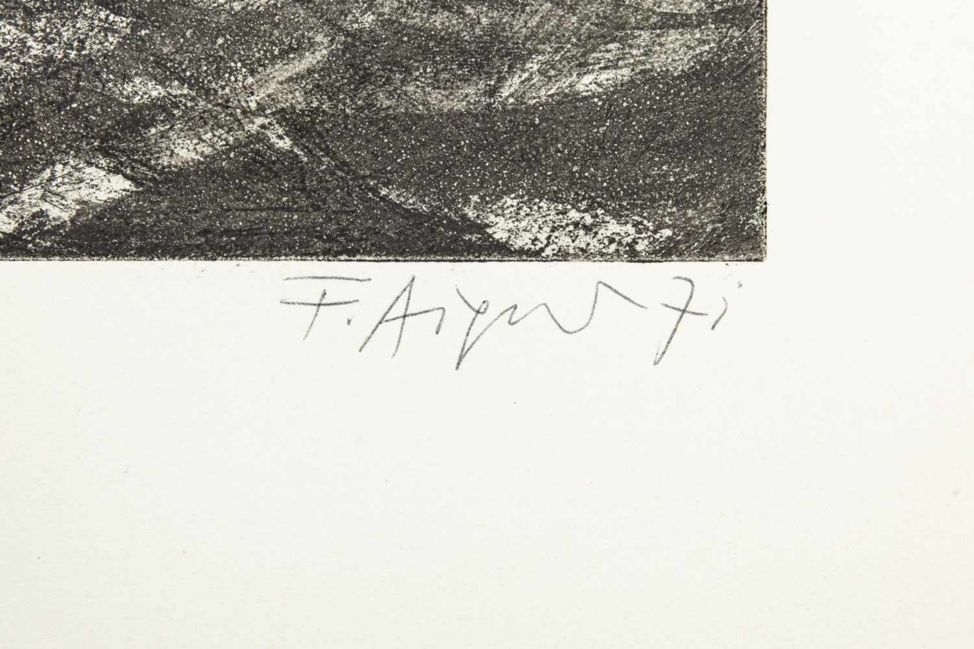 Aigner, FritzShark in sight, 1971Aquatint etchingLower right signed and dated, lower left - Bild 3 aus 4