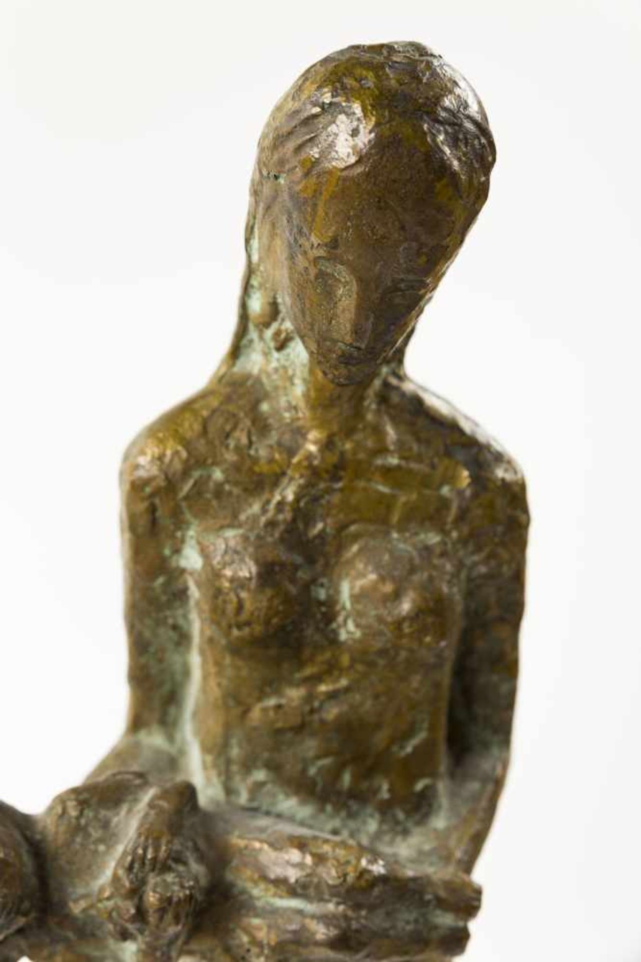 Jetzinger, KarlMother with child, July 1969BronzeMonogrammed on the pedestal19,1 x 5,3Jetzinger, - Bild 2 aus 5