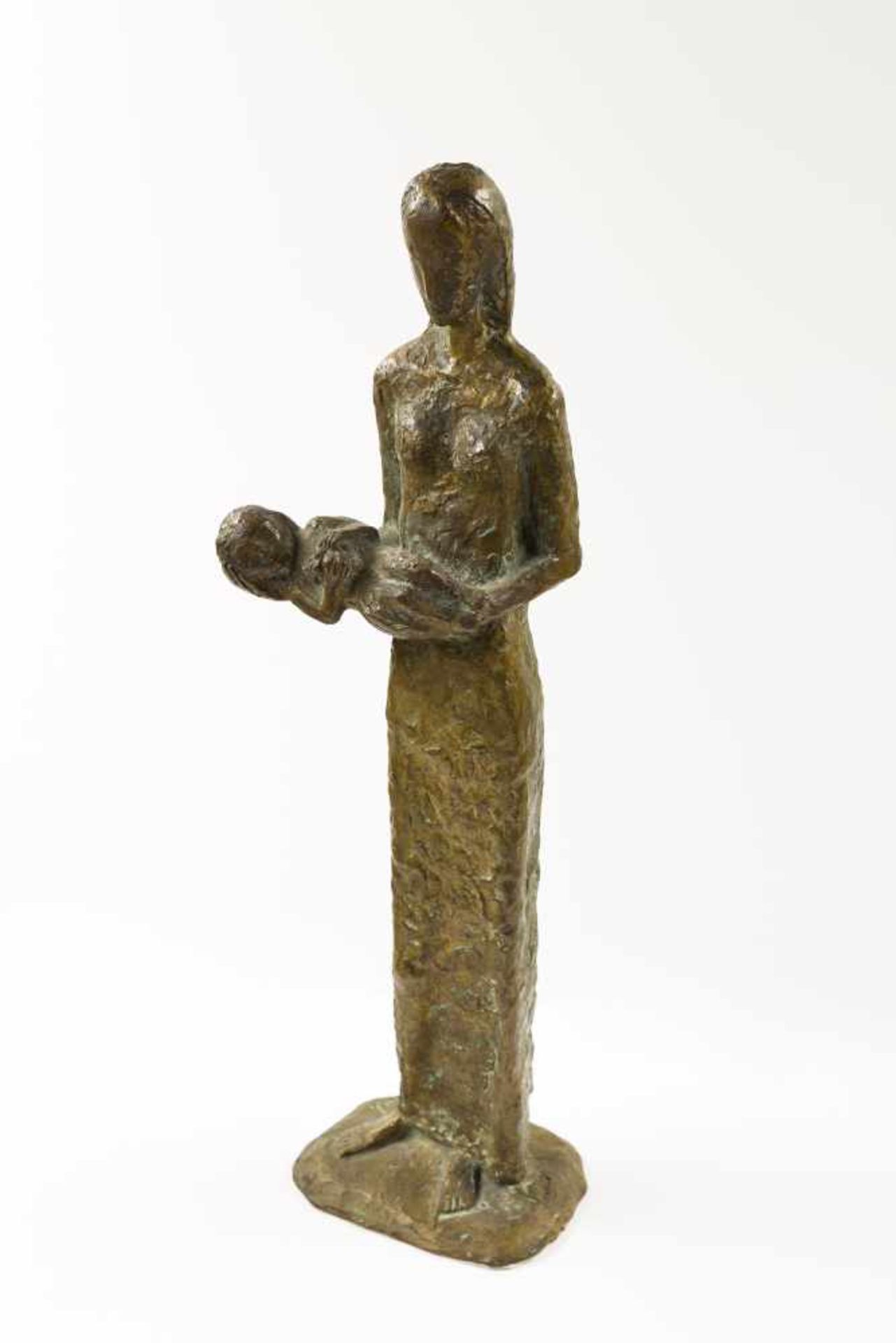 Jetzinger, KarlMother with child, July 1969BronzeMonogrammed on the pedestal19,1 x 5,3Jetzinger,