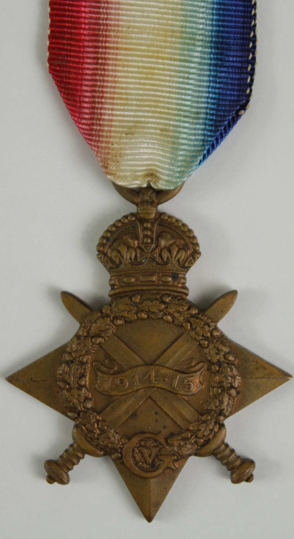 1915 Star 3380 Pte. H. Ward 9/Lancs Fus. To Gallipoli 11.7.15. Awarded MM: L/Gaz: 24.1.19 Sch No