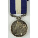 Conspicuous Gallantry Medal QV - this appears to be a converted MSM with the words "Conspicuous