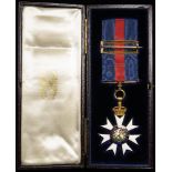 Companion of the Order of Saint Michael & Saint George. Awarded to Peter Leys for service to the