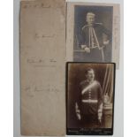 Commission Scroll for Lieut W J T Brooks 3rd Essex Artillery Volunteer Corps. 28/4/1875. Plus two