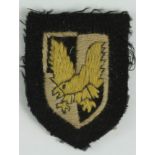 Cloth Badge: Special Commando Training Centre - Lochailort Rare WW2 embroidered felt formation
