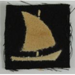 Cloth Badge: British Troops in Aden embroidered felt formation sign badge in excellent unworn