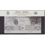 GB - 2003 Coronation £10 Postal Order Presentation Pack, Windsor cancel. Only 50000 issued, cat £