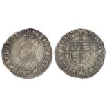 Elizabeth I silver groat, Second Issue 1560-1561, mm. Martlet, without rose and date, Spink 2556,