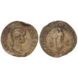 Antonia brass dupondius, struck by Claudius in honour of his deceased mother Antonia, Rome Mint 42