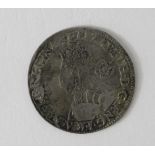 Elizabeth I silver sixpence, Milled Coinage 1561-1671, Spink 2594, tall narrow bust with plain