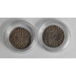 Henry III silver penny, Long Cross Issue, no sceptre, obverse reads:- *hENRICVS REX III, reverse