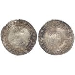Edward VI silver shilling, Fine Issue 1551-1553, mm. Y, Spink 2482, full, round, well centred,