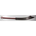 Chinese Executioner's sword, unusual giant type, c19th century (64 inches long) (Buyer arranges