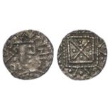 Anglo-Saxon silver sceat, Secondary Phase c.710-c.760, East Anglian, Series R, Bust right on