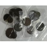 Tokens & Misc. (29) comprised of 18thC copper Halfpenny tokens, a few 19thC pieces, a couple of 'Boy