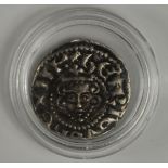 Henry III silver penny, Long Cross Issue, no sceptre, mm. 3? but with fault, Spink 1362? obverse