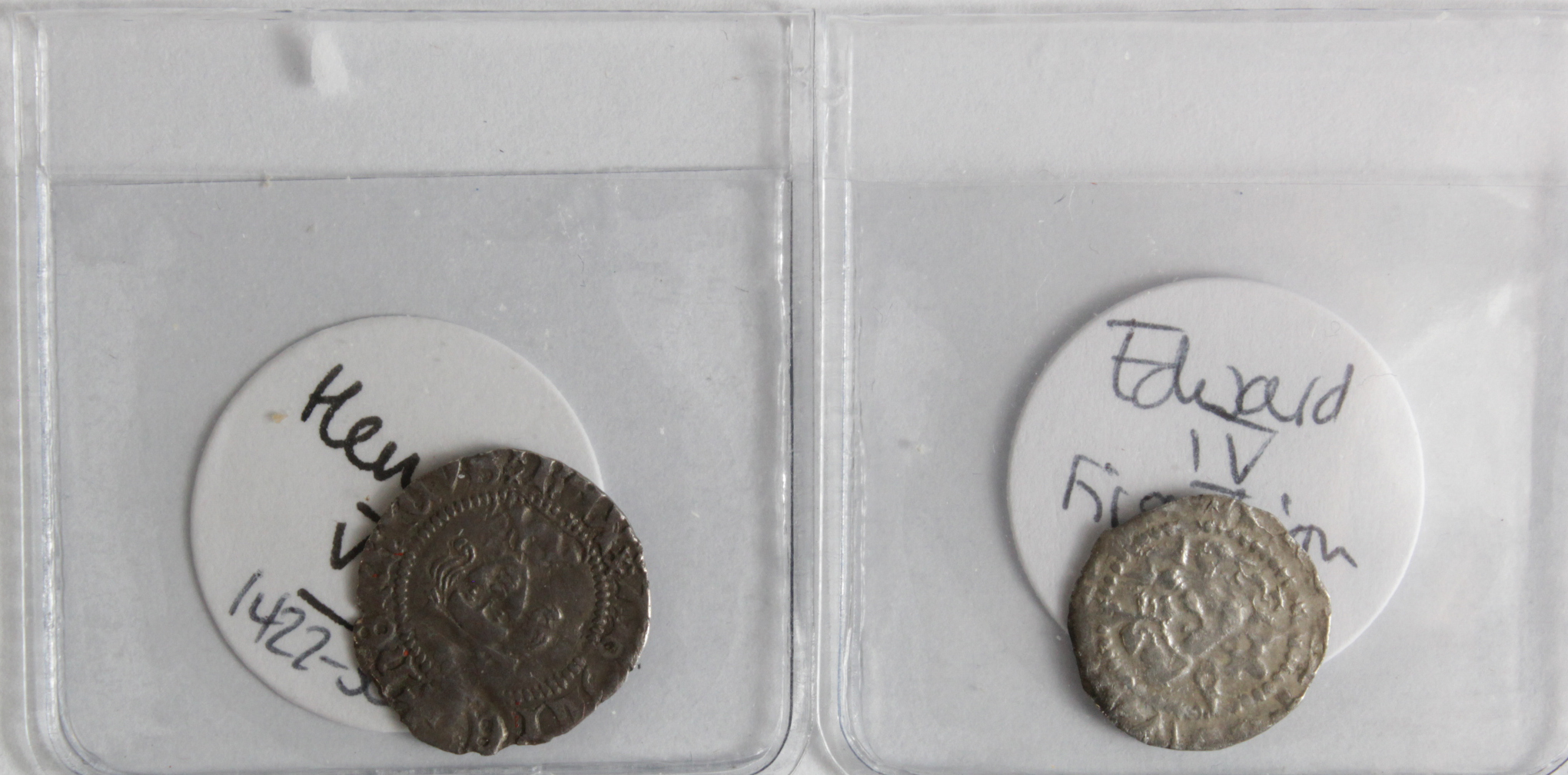 Henry VI silver penny, Annulet Issue 1422-1430 of London, Spink 1844, with old ticket, VF with a