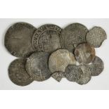 English and Continental hammered silver coins and fragments (14)