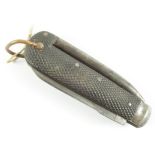 British Army Pattern clasp knife for issue to cavalry, artillery & ASC units. Blade S/Edged 3.5"