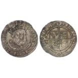 Henry VIII silver groat, Third Coinage 1544-1547, mm. Lis, Tower Mint, Spink 2369, Ex. Spink Auction
